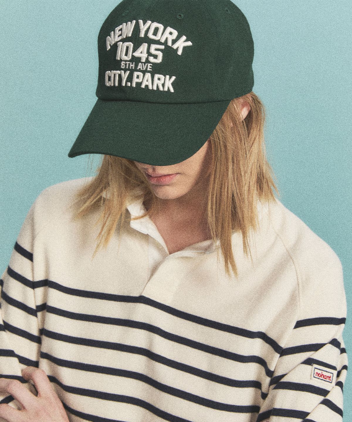 노앙(NOHANT) NEW YORK CITY PARK BALL CAP GREEN
