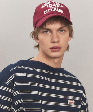NEW YORK CITY PARK BALL CAP BURGUNDY
