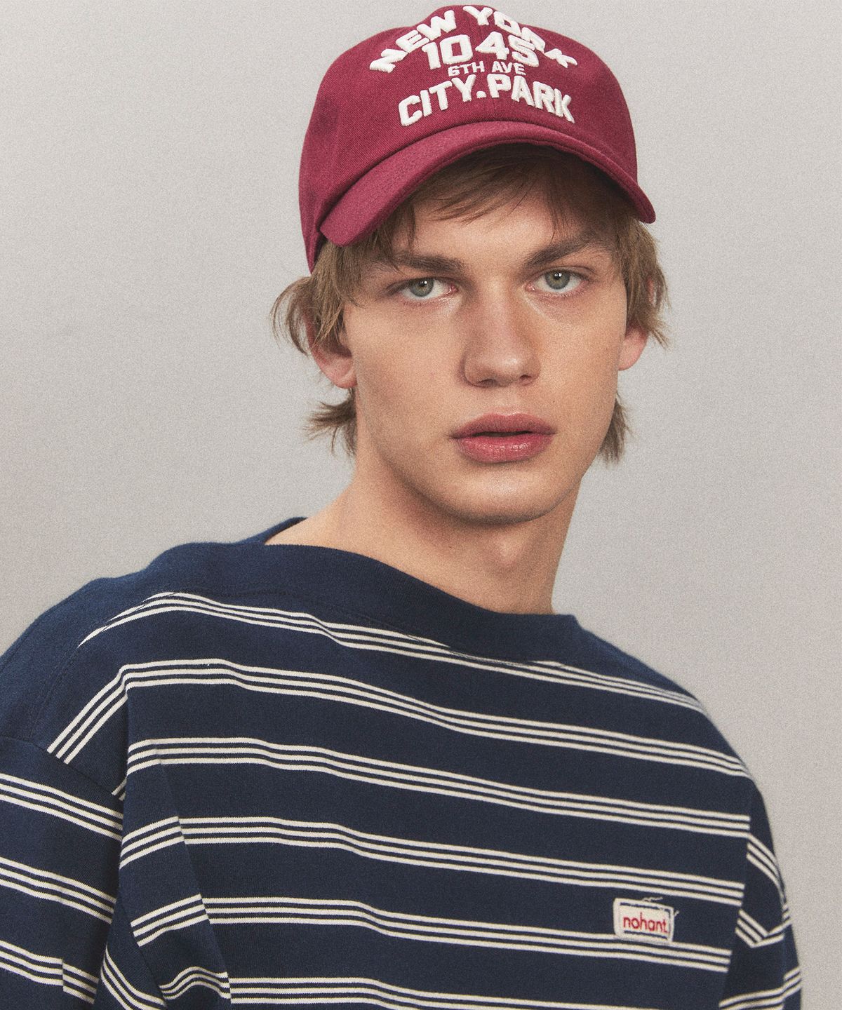 노앙(NOHANT) NEW YORK CITY PARK BALL CAP BURGUNDY