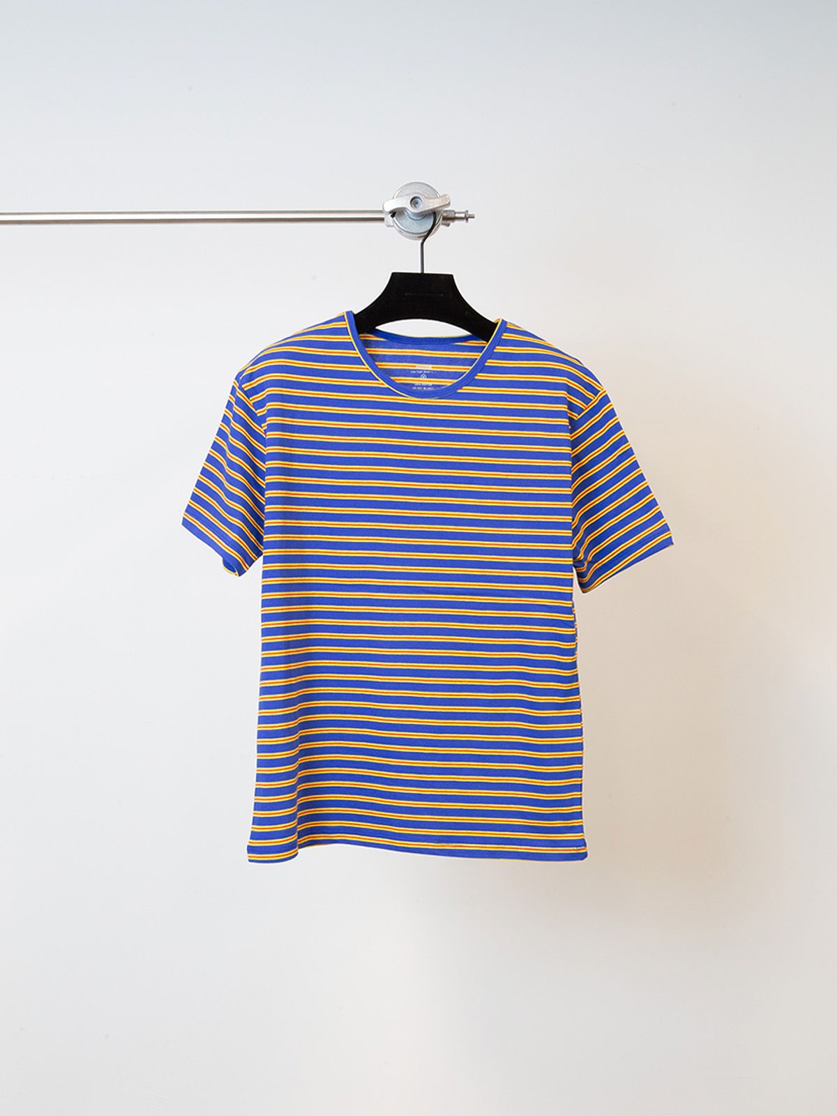 고저(GOZER) PIPI STRIPE T-SHIRT_BLUE