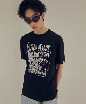 VSW Los Angeles Ink Logo T-Shirts Black