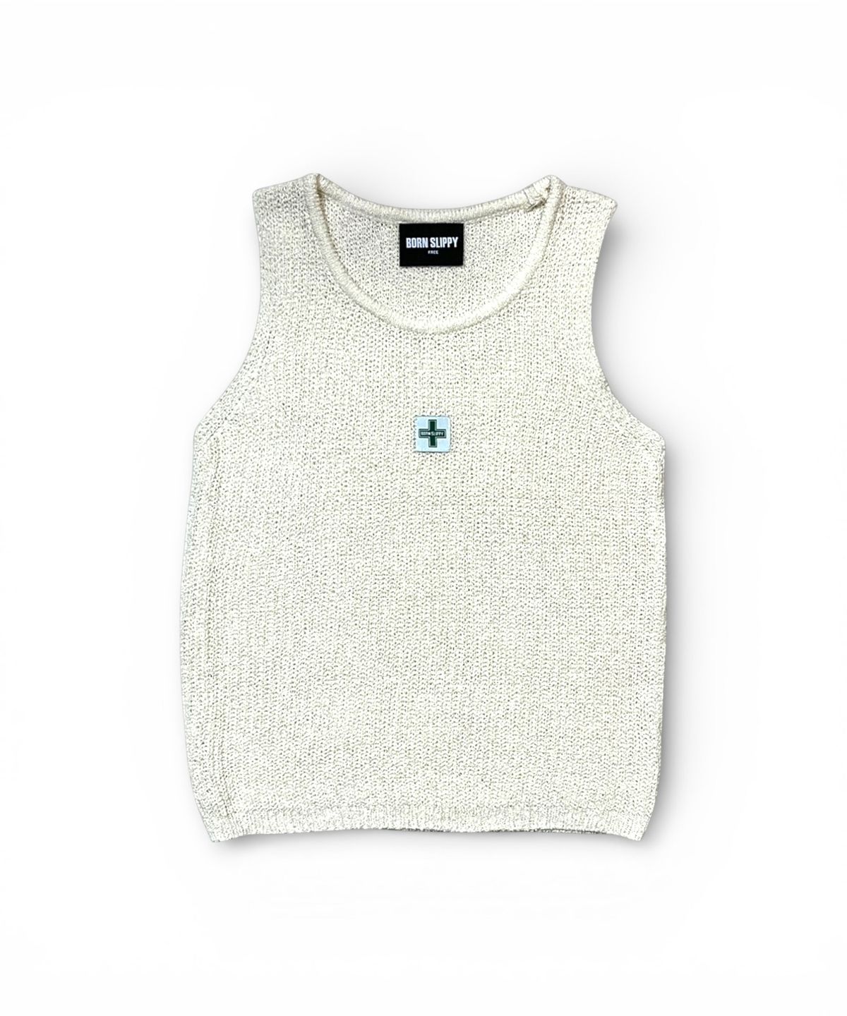 본슬리피(BORN SLIPPY) Born Slippy Net Sleeveless (Beige)