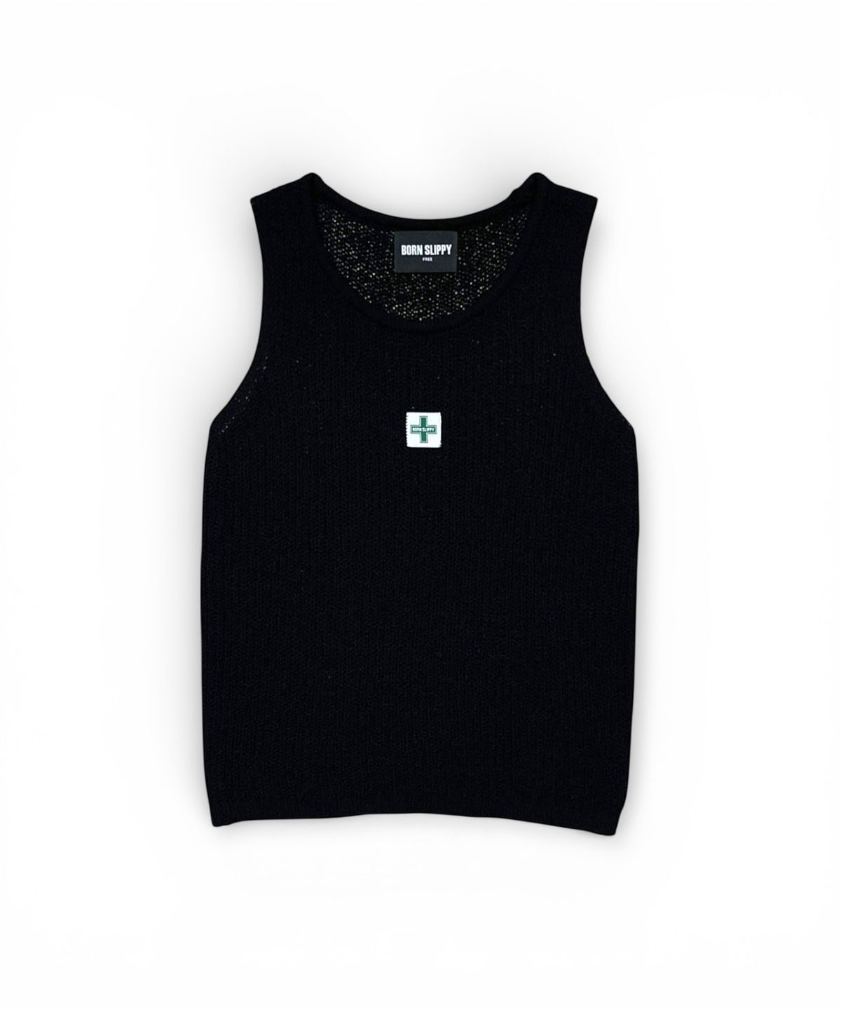 본슬리피(BORN SLIPPY) Born Slippy Net Sleeveless (Black)