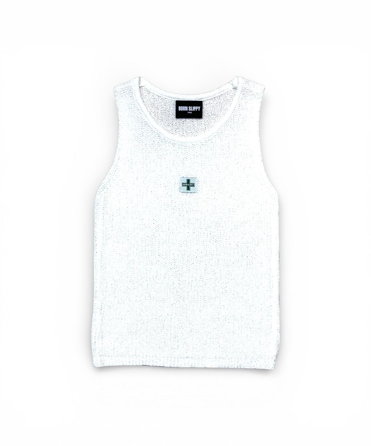 본슬리피(BORN SLIPPY) Born Slippy Net Sleeveless (White)