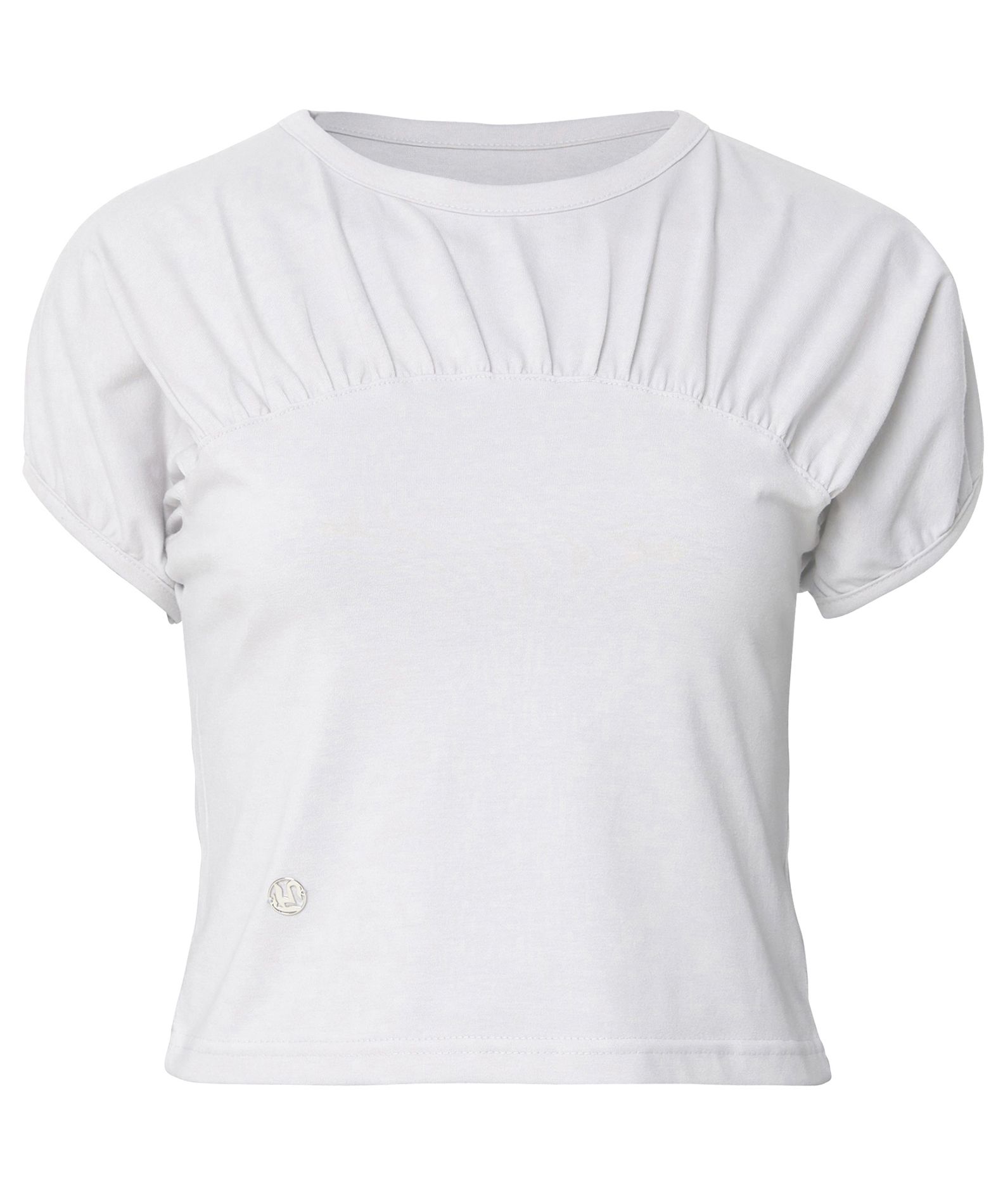 [FLARE UP]★25SS★韓国人気★Kaya Shirred T-Shirt MUSINSA | FLAREUP Kaya Shirred T-Shirt (FL-158_White)
