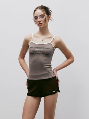 스포티 투톤 슬리브리스(모카)