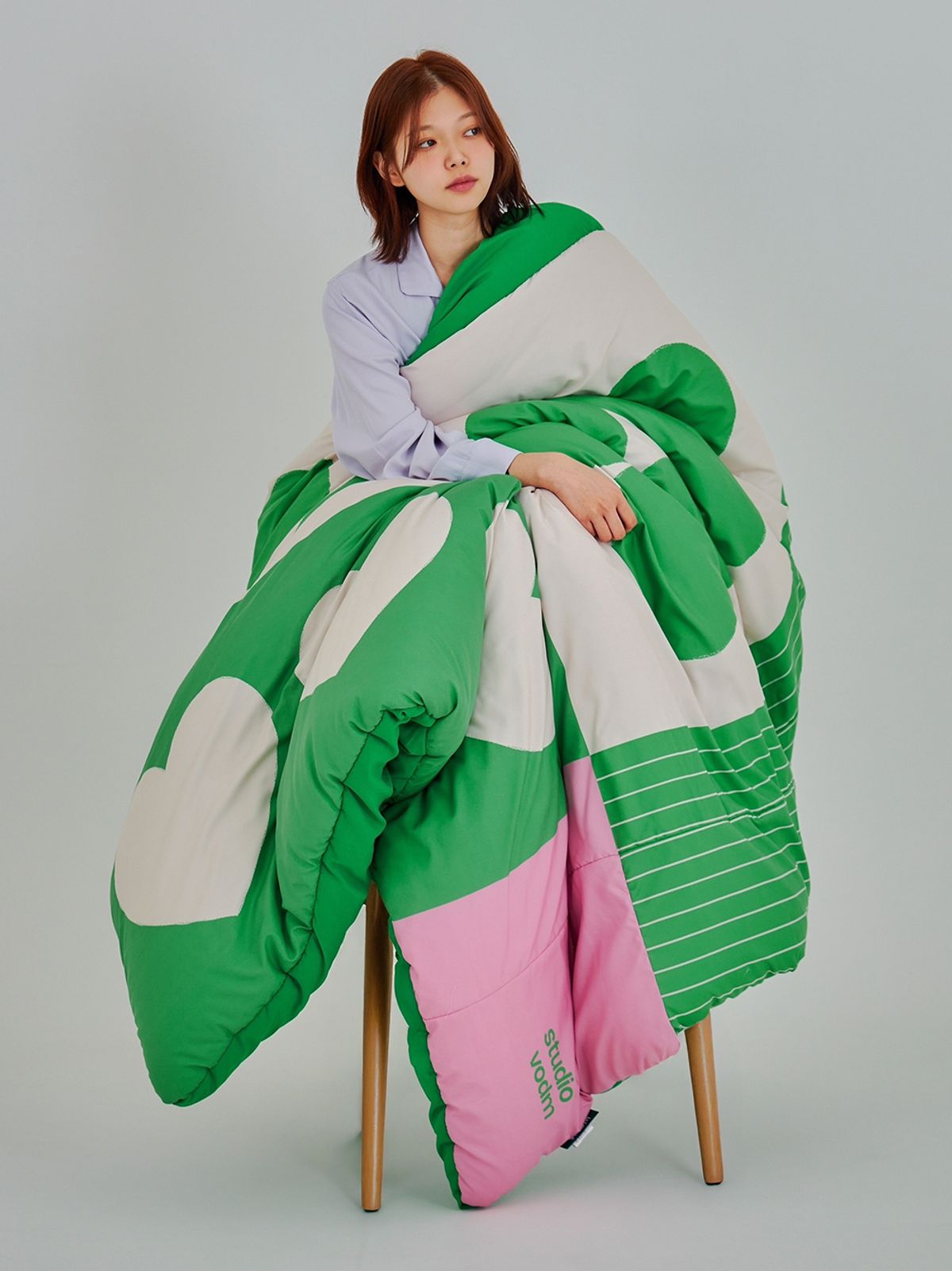 뷔오디엠(VODM) 그린위시 심리스 사계절 이불
