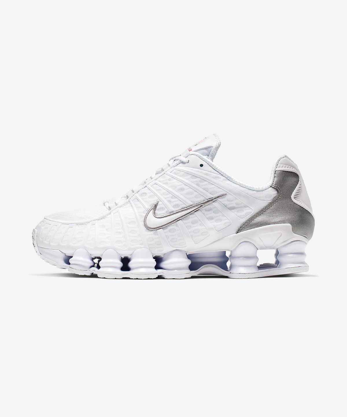 나이키(NIKE) 샥스 TL M - 화이트:메탈릭 실버:맥스 오렌지:화이트 / AV3595-100
