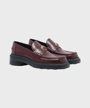 (W) 메탈 프리 레더 MS 로퍼 보르도 METAL FREE LEATHER MS LOAFER