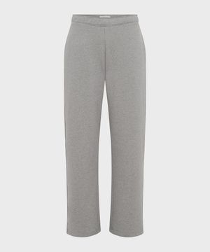 (U) 문 로고 플리스 스웨트팬츠 그레이 MOON LOGO FLEECE SWEATPANTS