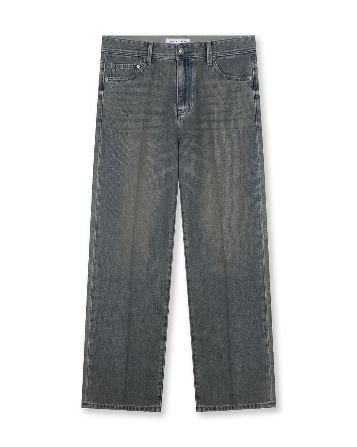 비슬로우(BESLOW) VINTAGE STRAIGHT JEAN WASHED BLUE