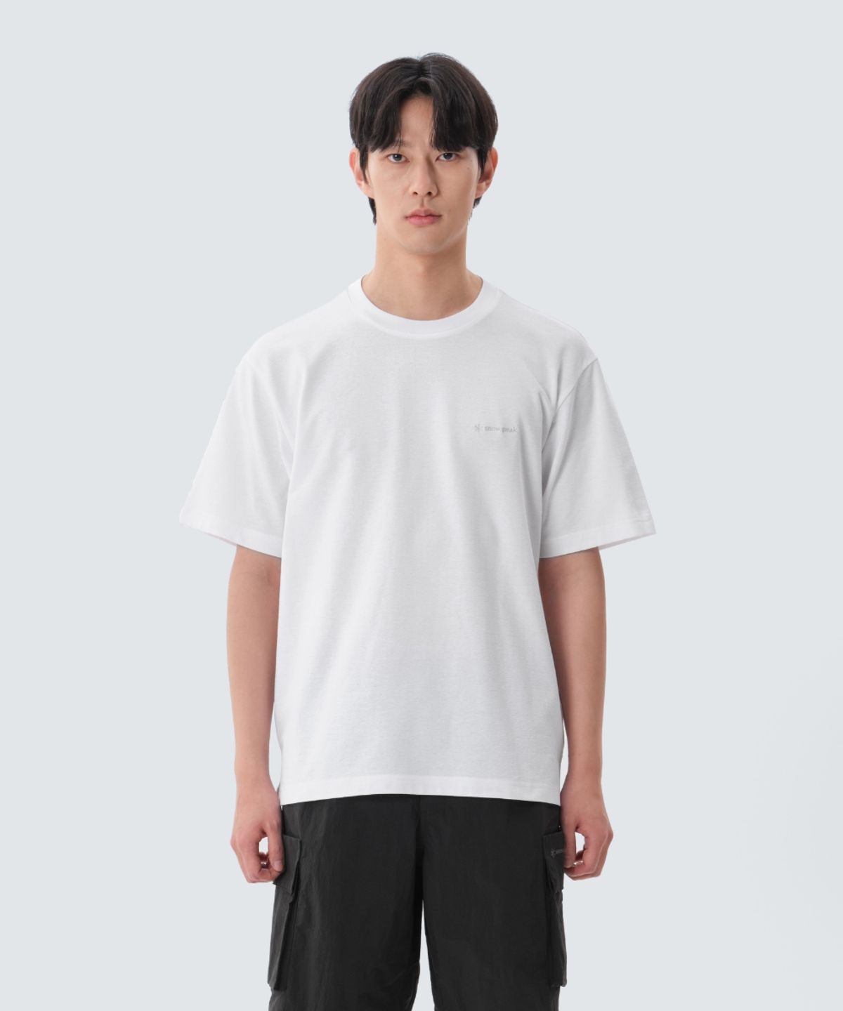 스노우피크 어패럴(SNOWPEAK APPAREL) 소로나 베이직 반팔 티셔츠 (S25MMFTS04) White