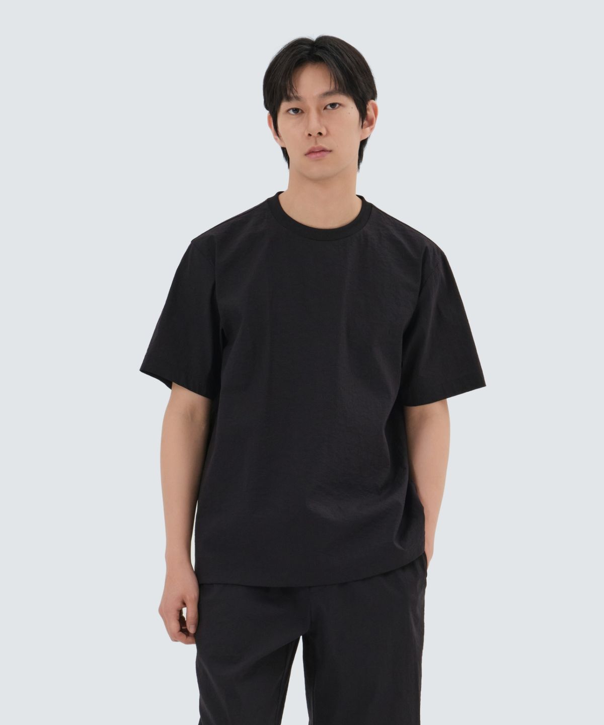 스노우피크 어패럴(SNOWPEAK APPAREL) 미닛 반팔 티셔츠 (S25MMFTS72) Black