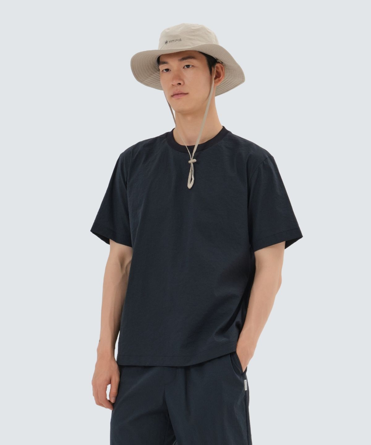 스노우피크 어패럴(SNOWPEAK APPAREL) 미닛 반팔 티셔츠 (S25MMFTS72) Dark Navy