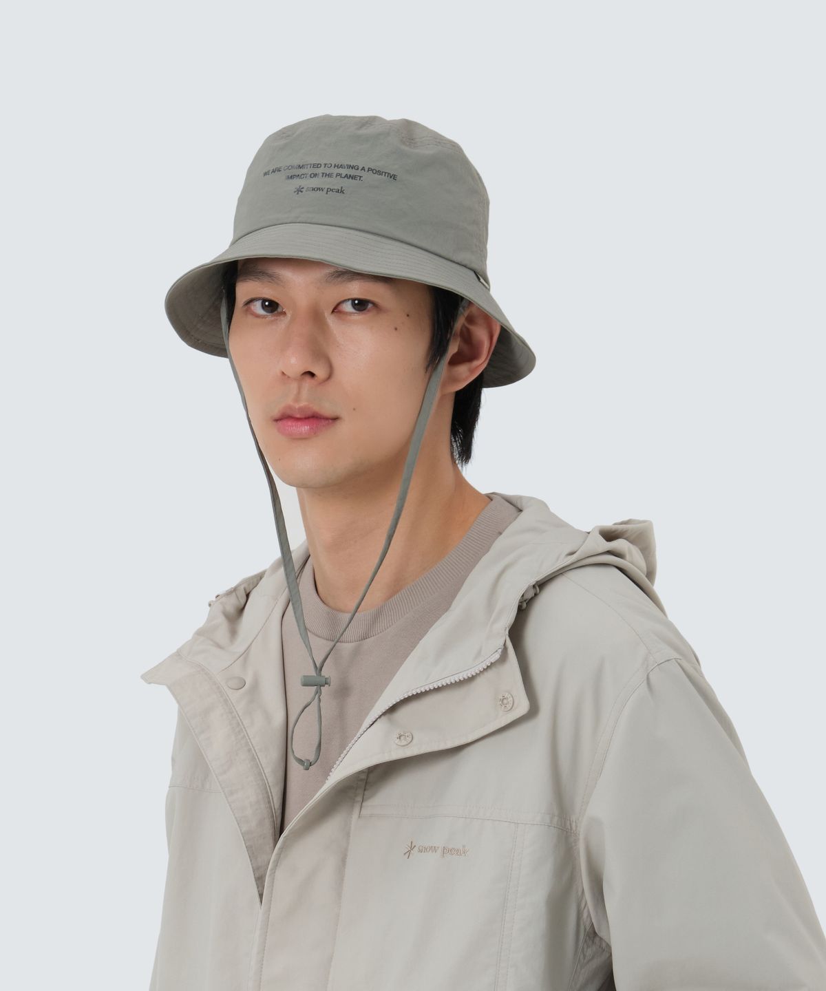 스노우피크 어패럴(SNOWPEAK APPAREL) 캠플 햇 (S25ZUCHA18) Fog Gray