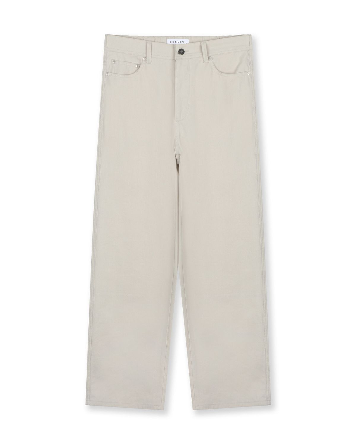 비슬로우(BESLOW) LINEN BLENDED EASY PANTS ECRU