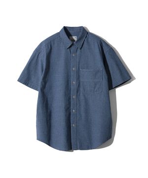 Ophir Denim Check Shirt Blue