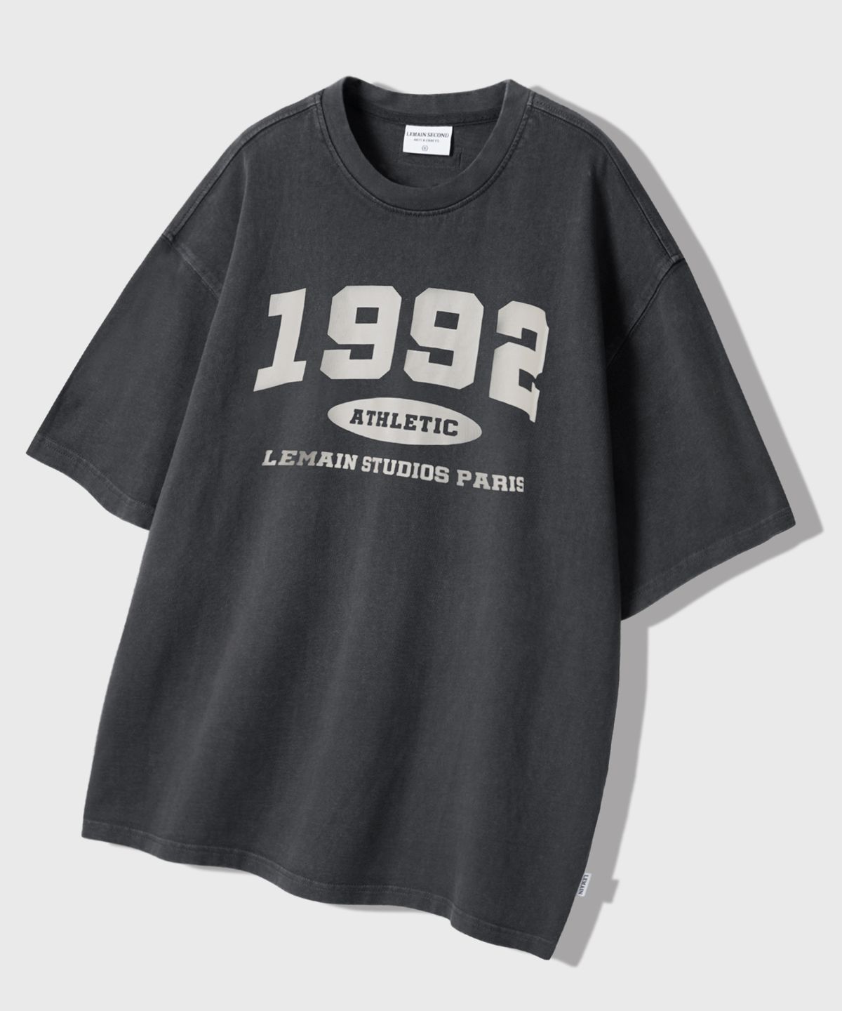 리메인세컨드(LEMAIN SECOND) 1992 아치 로고 오버핏 반팔 티_5COLOR