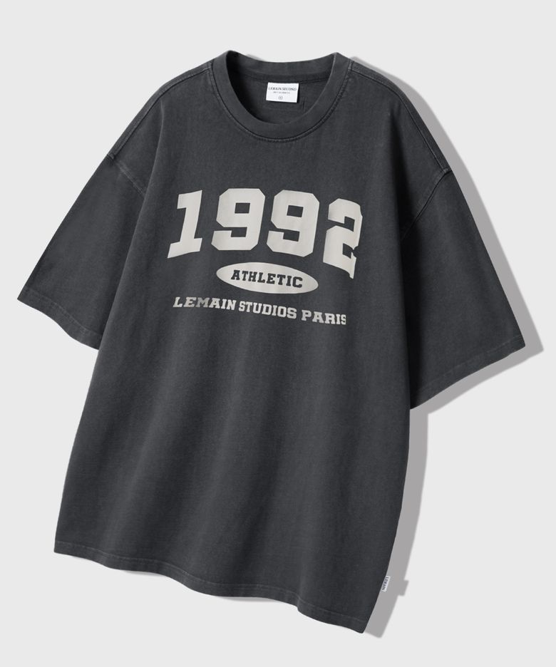 1992 아치 로고 오버핏 반팔 티_5COLOR