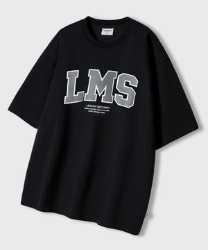 시그니처 LMS 로고 오버핏 반팔 티_5COLOR