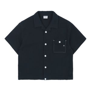 BZ23BL01NV 네이비 시어서커 셔츠