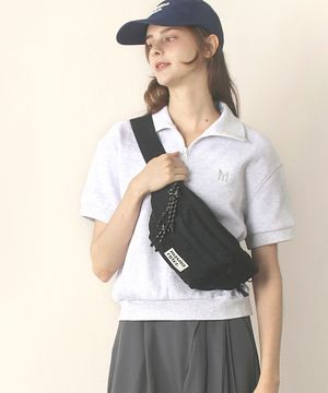 mama sling waist bag _ Black