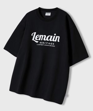 헤리티지 로고 오버핏 반팔 티_5COLOR