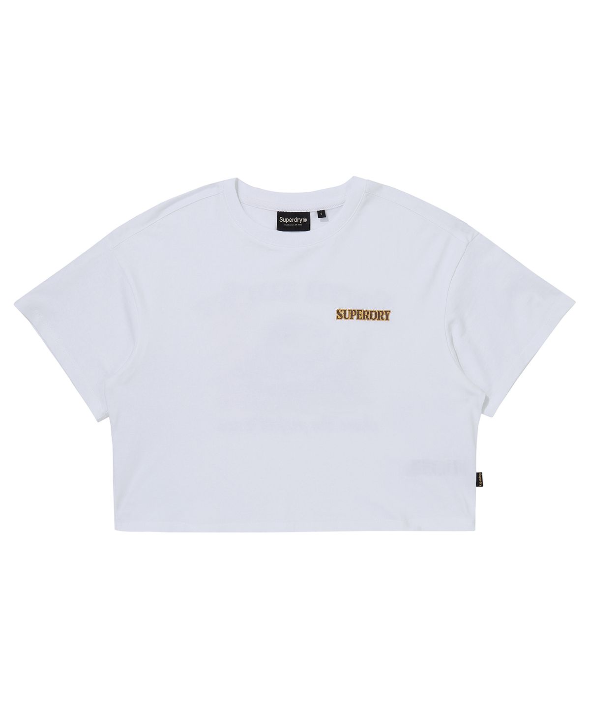 슈퍼드라이(SUPERDRY) W 팜 서퍼 티셔츠 화이트