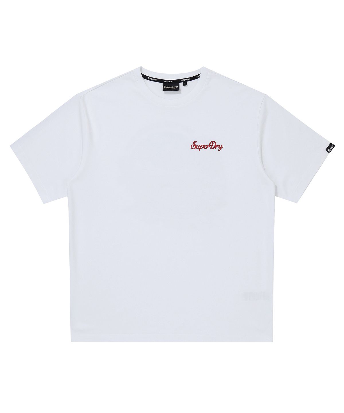 슈퍼드라이(SUPERDRY) 비치 카 티셔츠 화이트