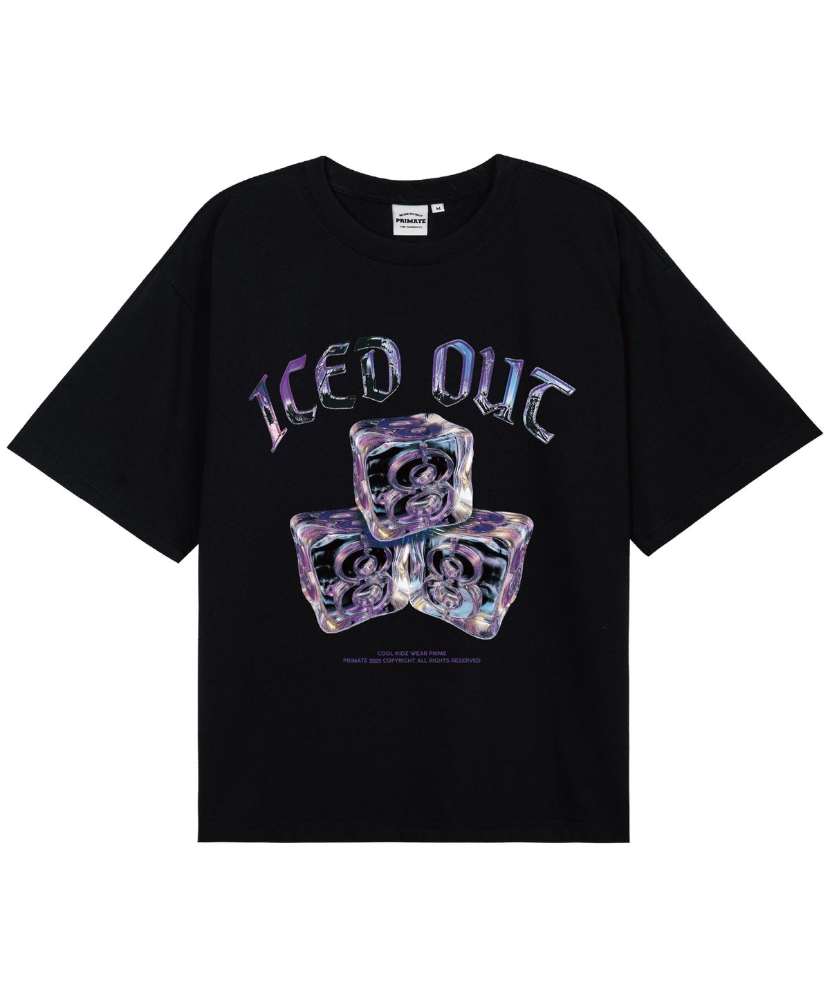 프라임에이트(PRIMATE) [COOL COTTON] ICE 오버핏 반팔티셔츠 2 COLORS