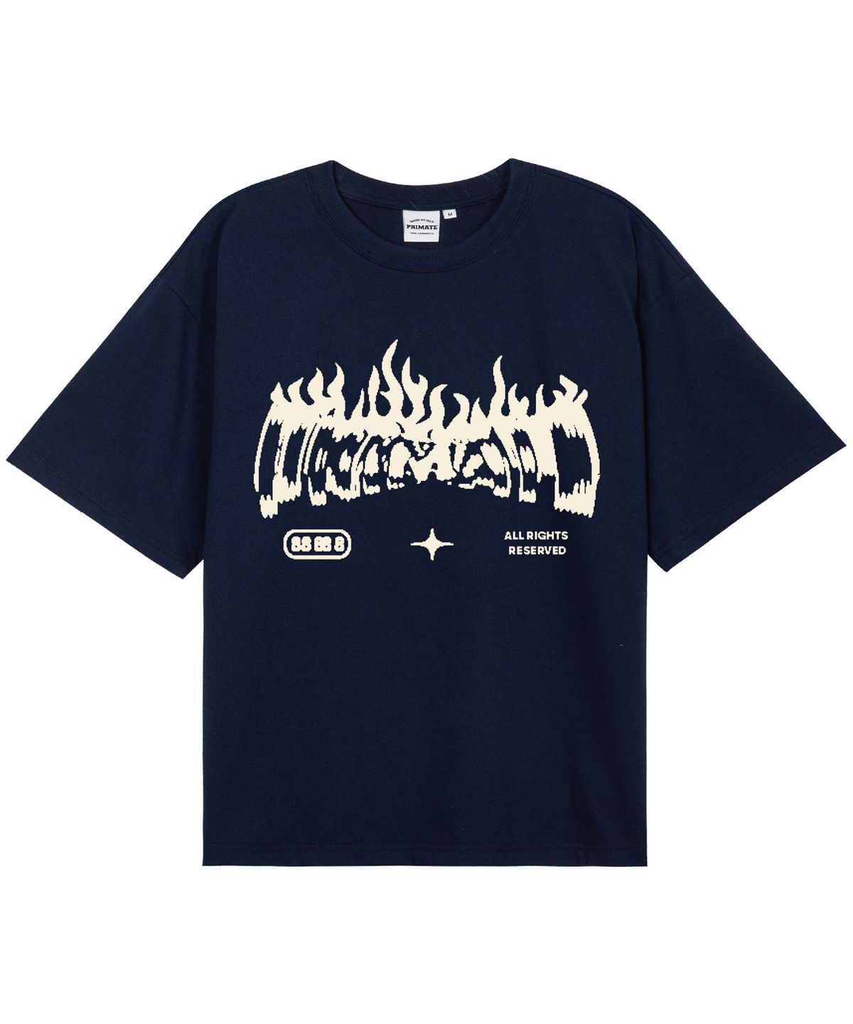프라임에이트(PRIMATE) [COOL COTTON] PYRO 오버핏 반팔티셔츠 8 COLORS