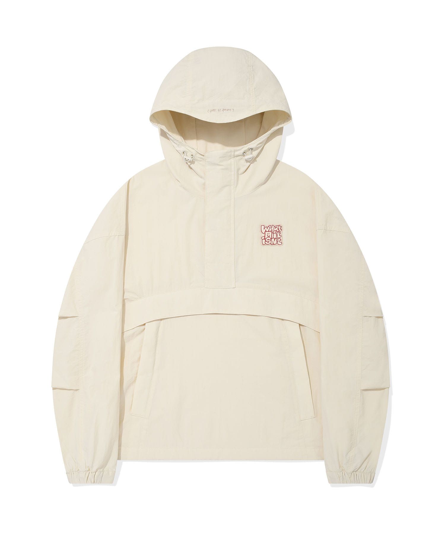 MUSINSA公式 | WACKY WILLY Nylon Hooded Anorak Ecru