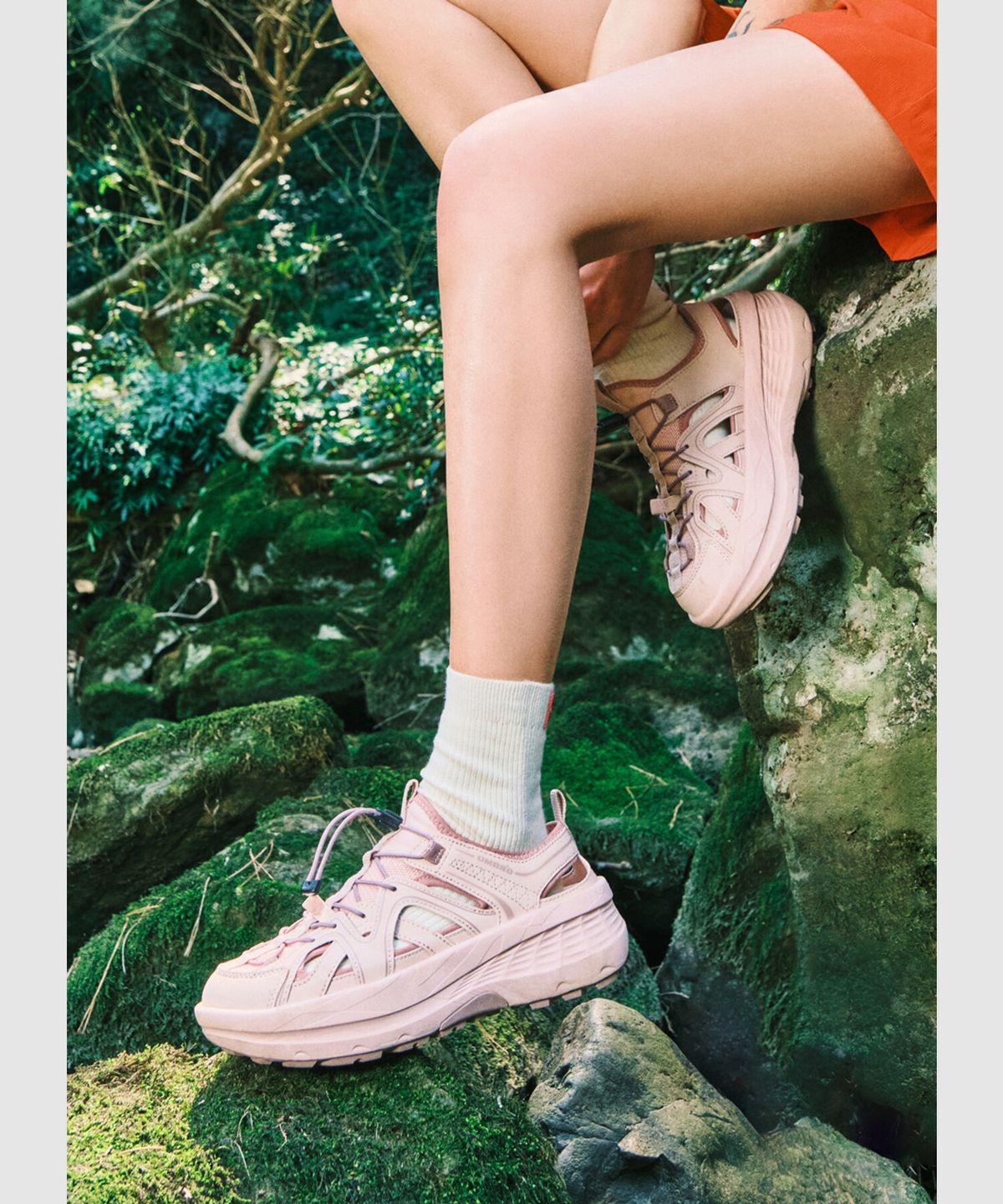 엄브로(UMBRO) CUTOUT (컷아웃) 핑크(UQ223ESA41)