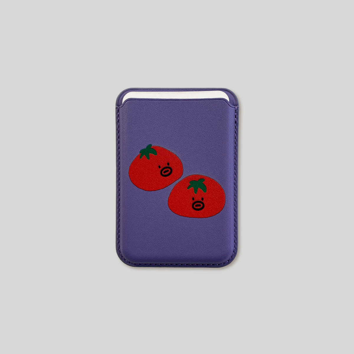 몽댕(MONGDAENG) Double Tomathew magsafe card case 쌍둥이 토매튜 카드케이스
