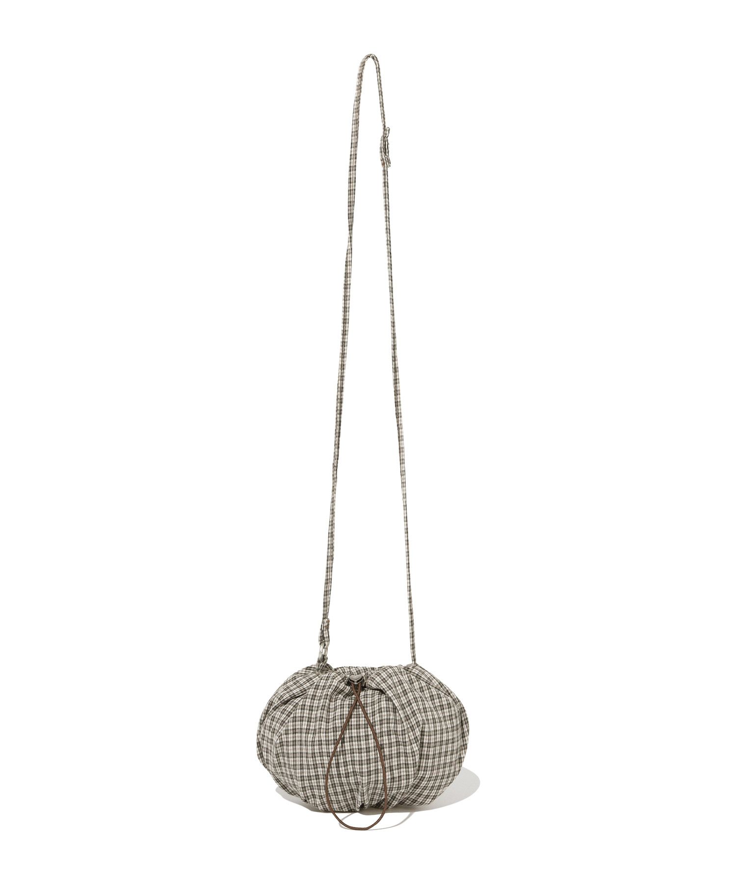 MUSINSA | COVERNAT WOMAN Clover Heart Check Mini String Bag