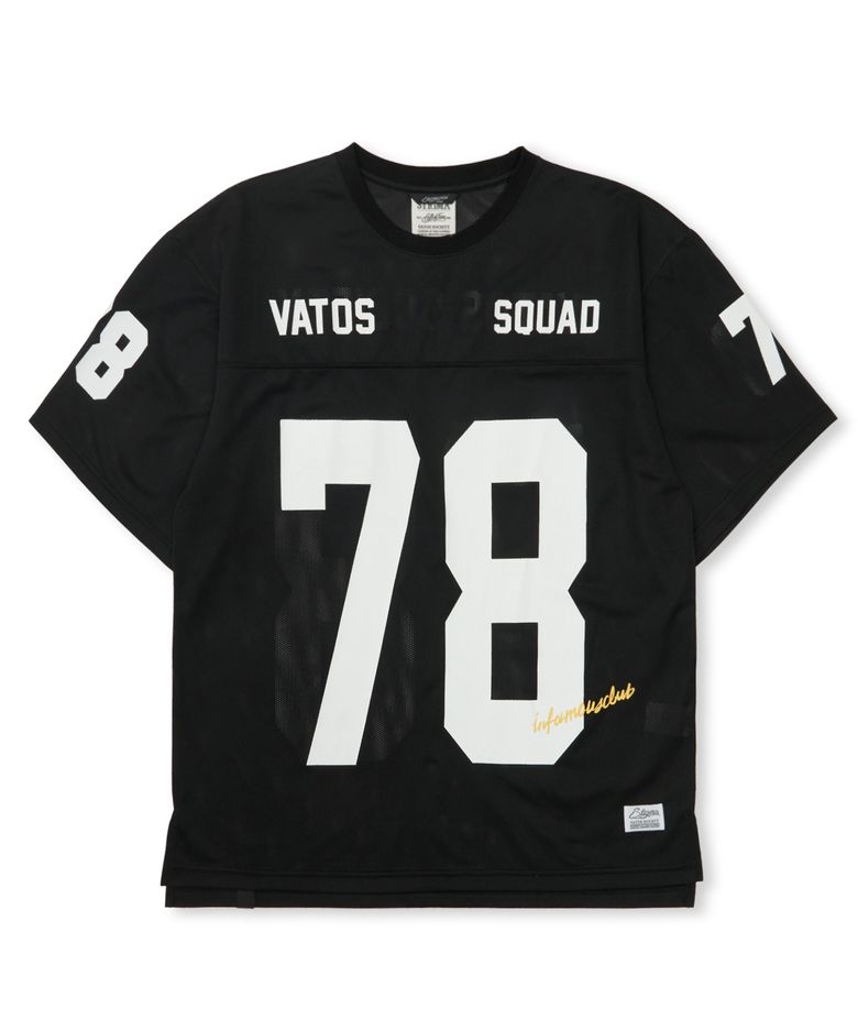 Mesh Oversized T-shirts Black