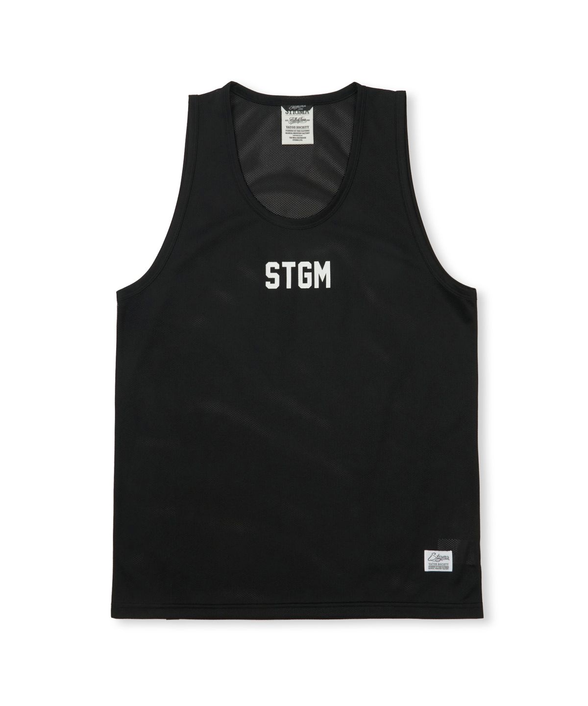 스티그마(STIGMA) Mesh Oversized Sleeveless Black