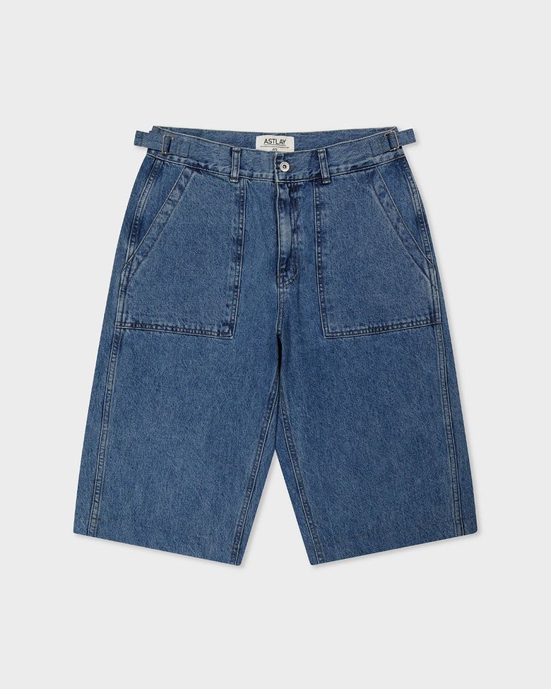 Indigo Label Bermuda Pants (Stone Damage)
