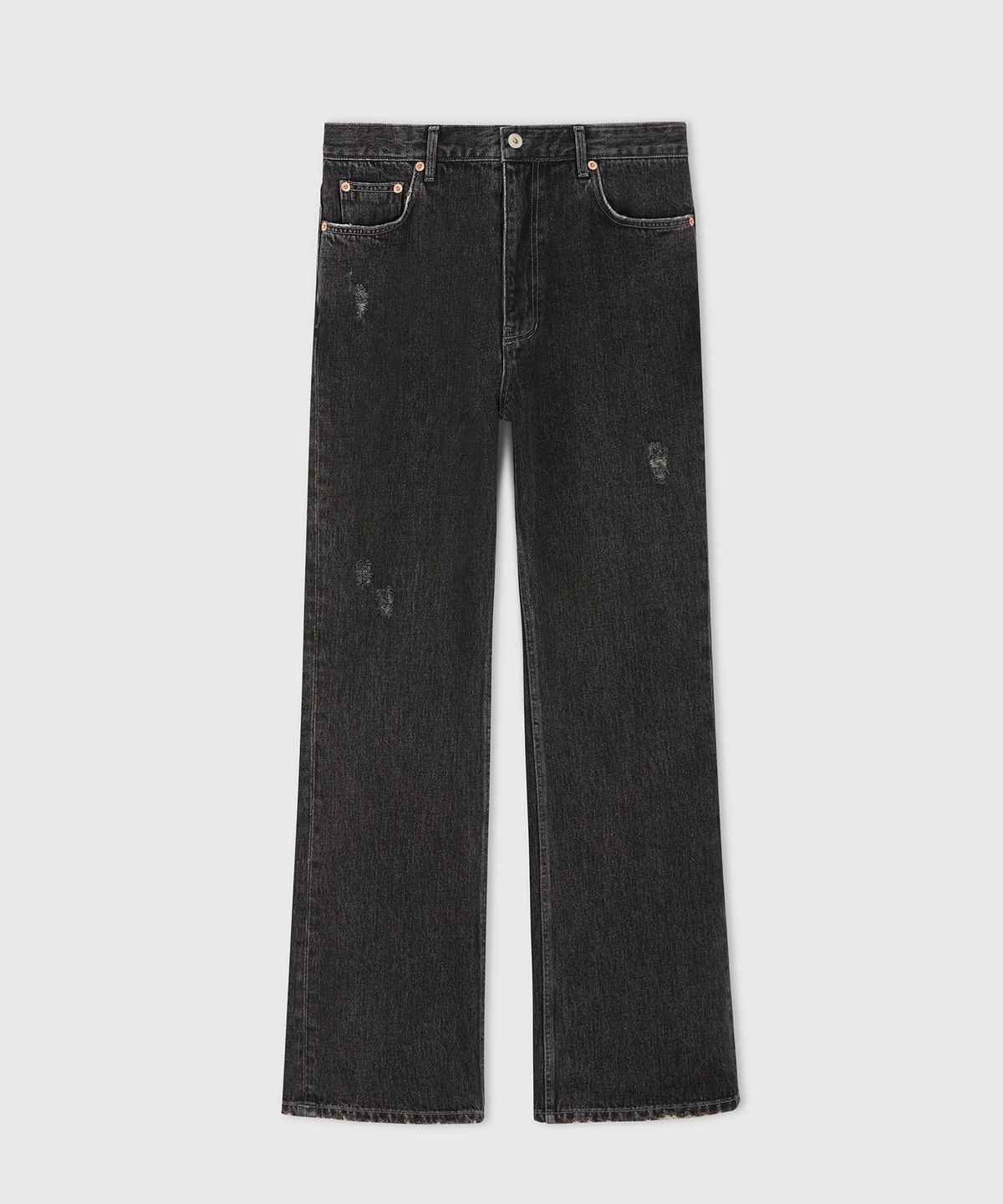 타일레(TAILLE) RIVAGE WASH BOOTCUT DENIM PANTS INK BLACK