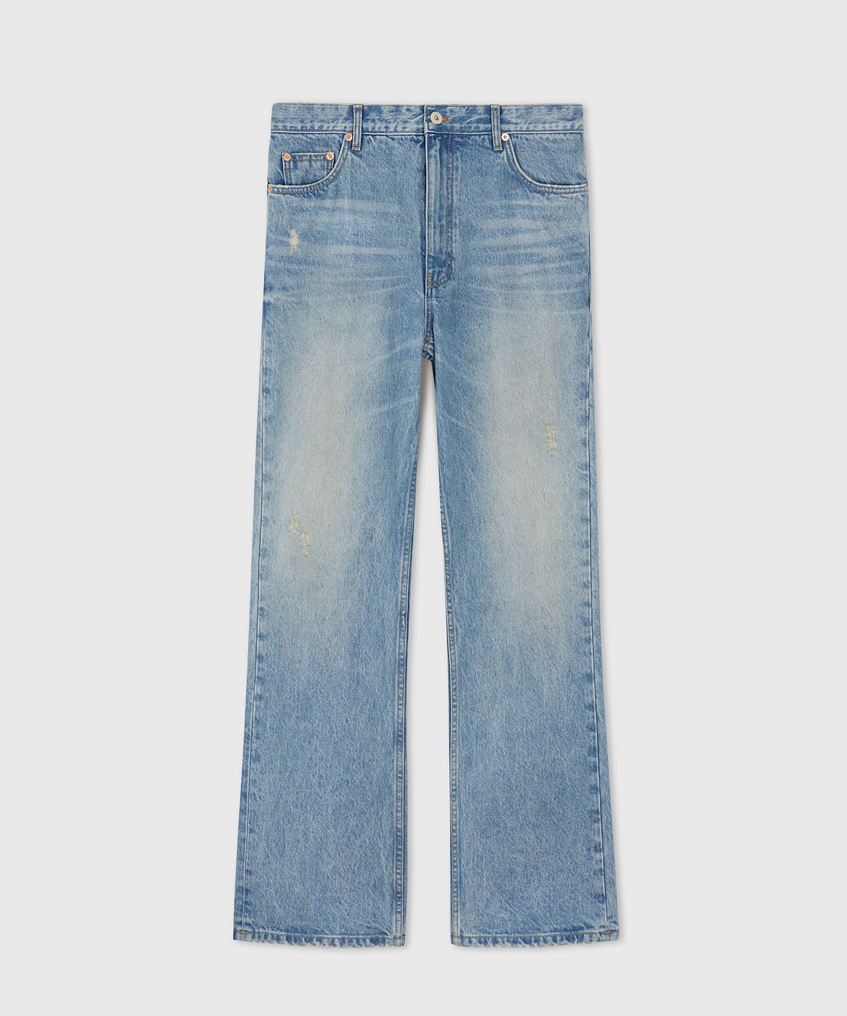 타일레(TAILLE) RIVAGE WASH BOOTCUT DENIM PANTS SAIL BLUE