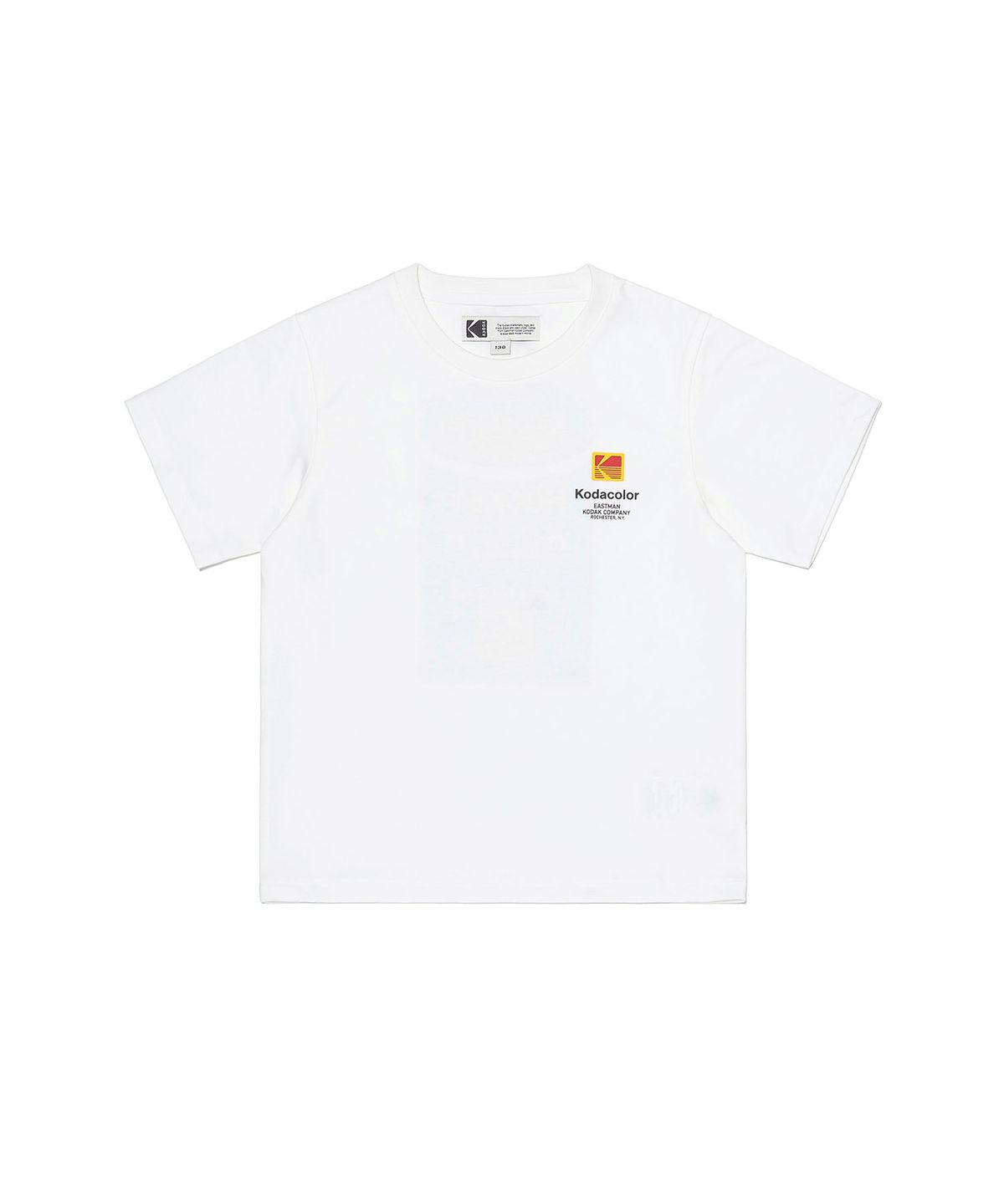 코닥 키즈(KODAK KIDS) 스테디움 클럽 에어로쿨 반팔 티셔츠 키즈 WHITE
