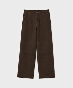 모노 스트랩 팬츠 - 브론즈 브라운