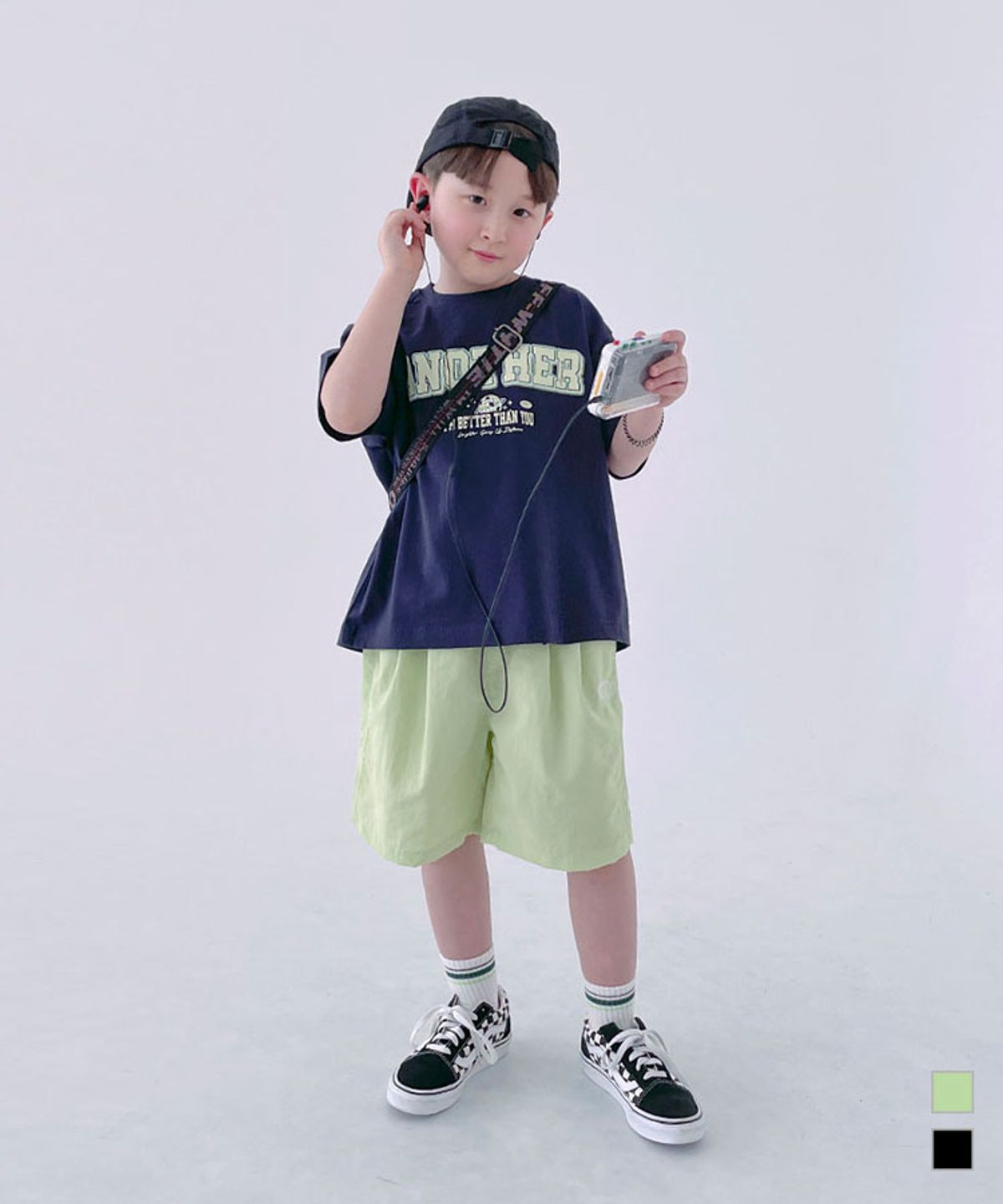 베리클로젯(BERRYCLOSET) 촤르르 벨트 6부 팬츠