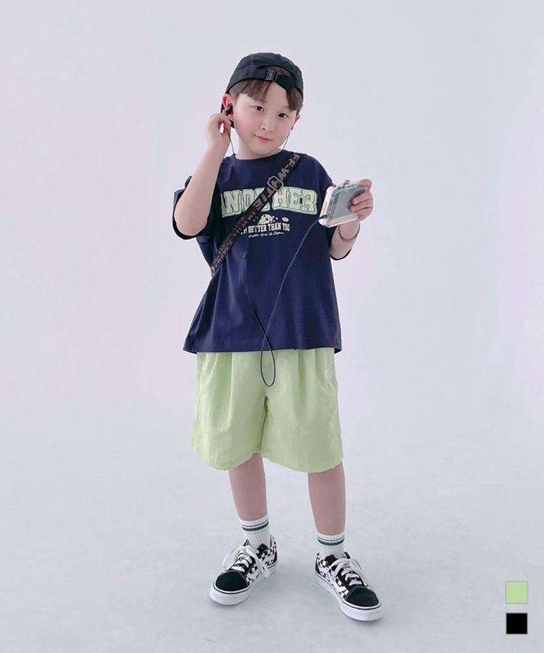 촤르르 벨트 6부 팬츠