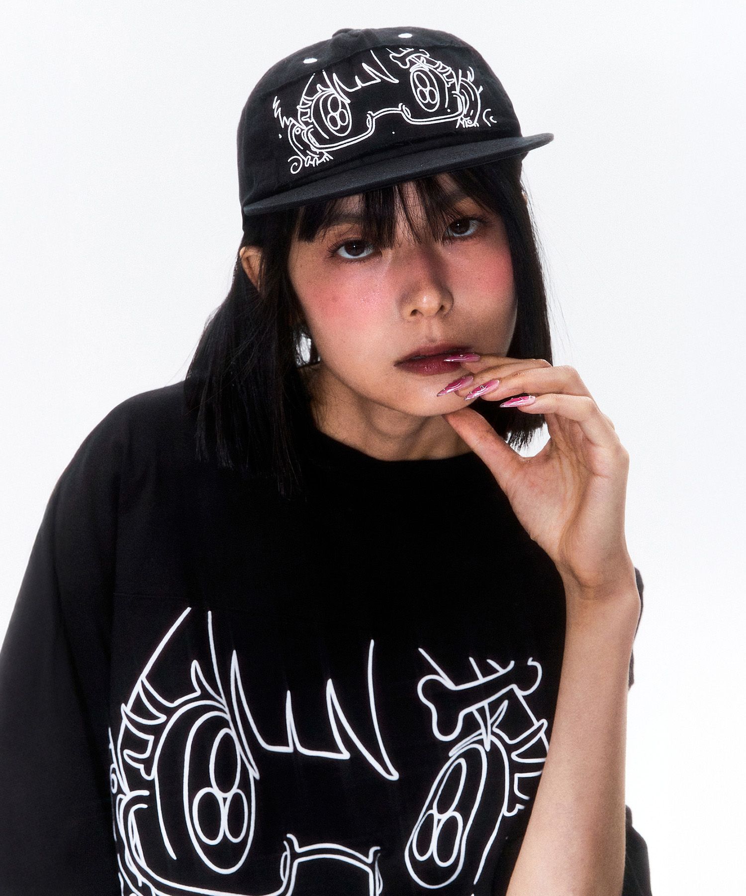 MUSINSA | KIRSH Kirsh x Sun One Bird Eye Graphic Ball Cap