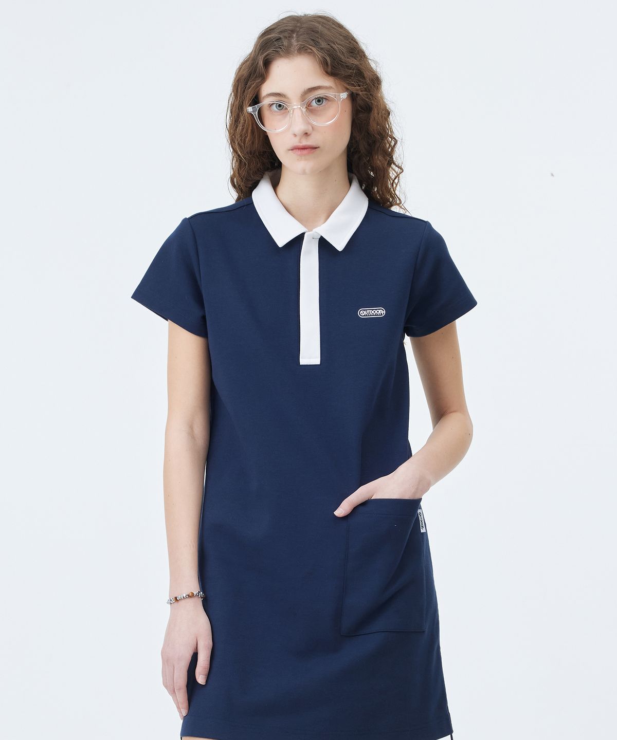 아웃도어 프로덕츠(OUTDOOR PRODUCTS) W SWEAT ONE PIECE (NAVY)