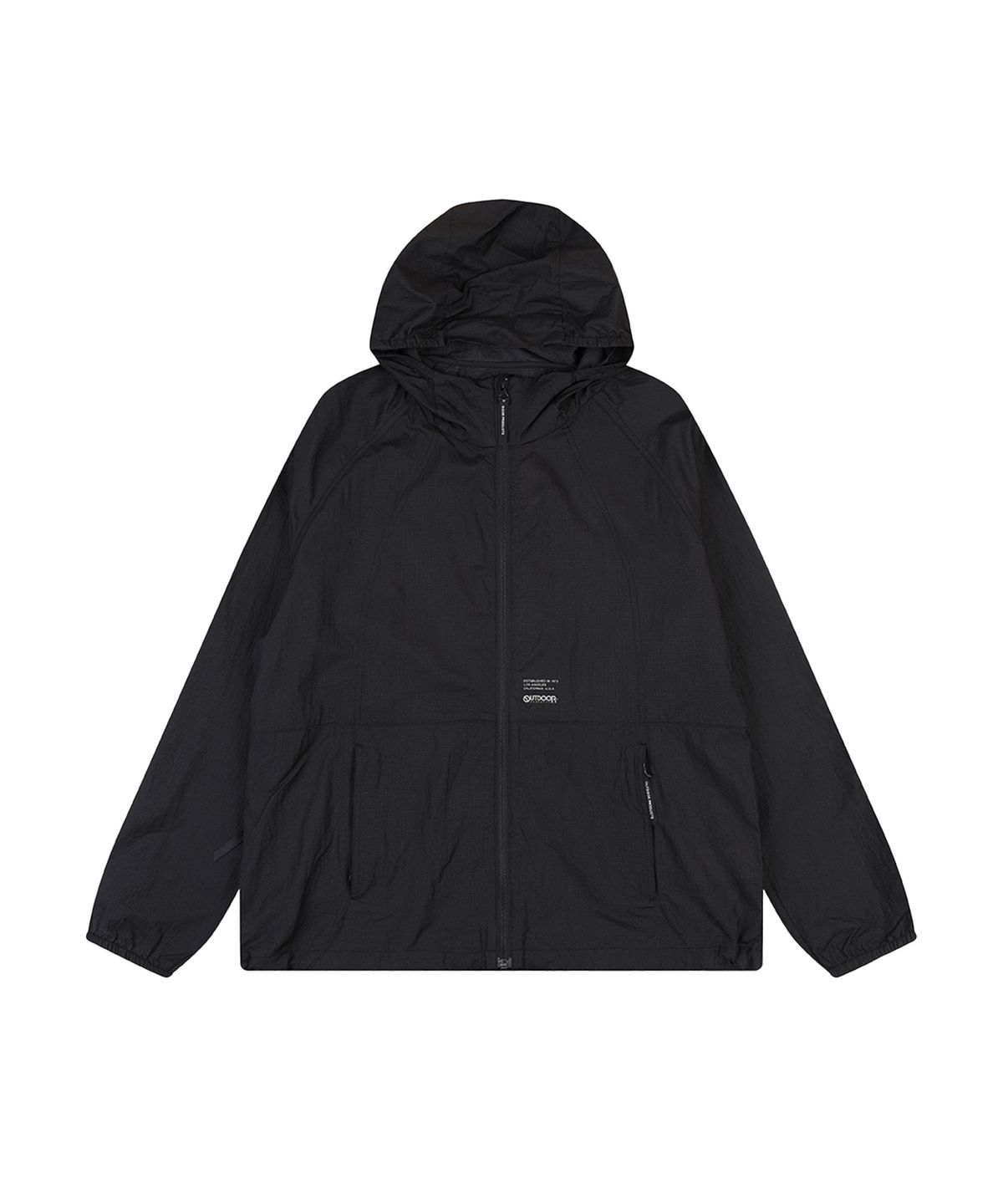 아웃도어 프로덕츠(OUTDOOR PRODUCTS) PACKABLE PANEL WINDBREAKER (BLACK)