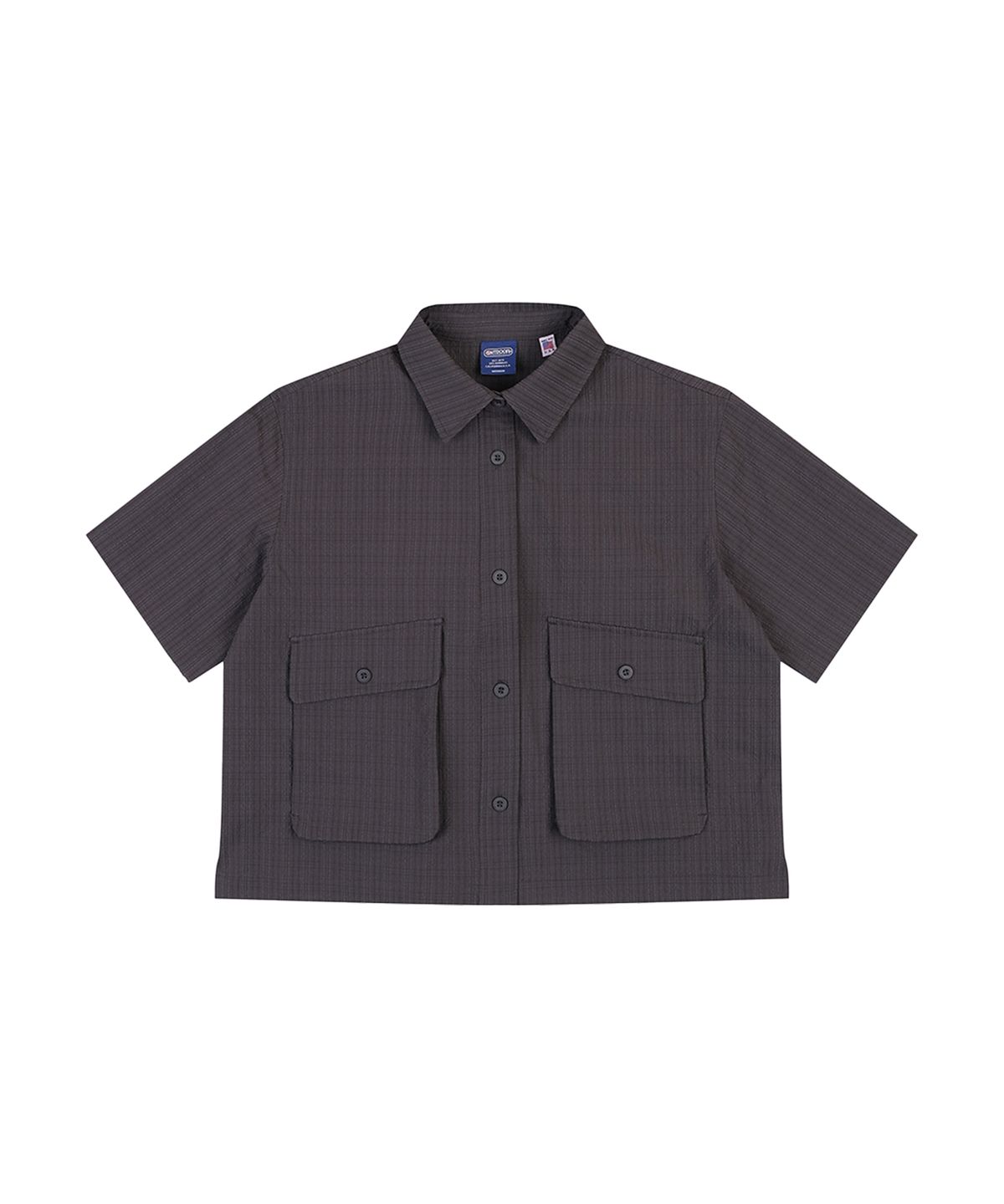 아웃도어 프로덕츠(OUTDOOR PRODUCTS) W SEERSUCKER JACKET (CHARCOAL)