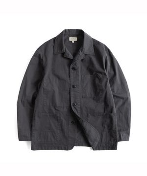 W23 COTTON CHORE JACKET (ash black)