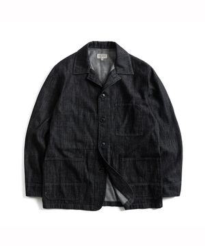 W23 DENIM CHORE JACKET (black)